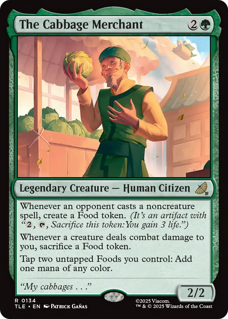 The Cabbage Merchant [Avatar: The Last Airbender: Eternal-Legal] | Black Swamp Games
