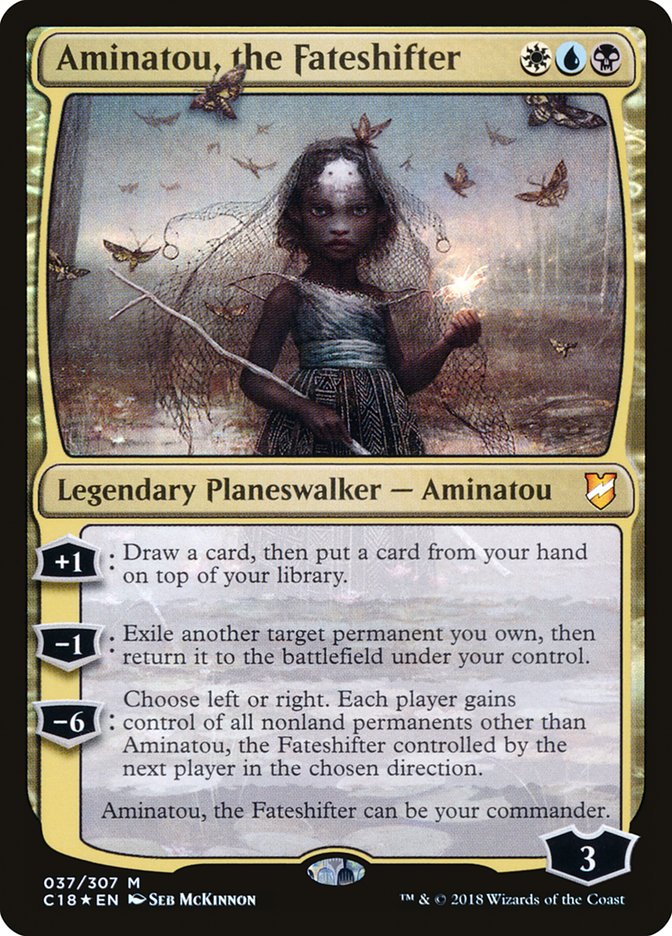 Aminatou, the Fateshifter [Commander 2018] | Black Swamp Games