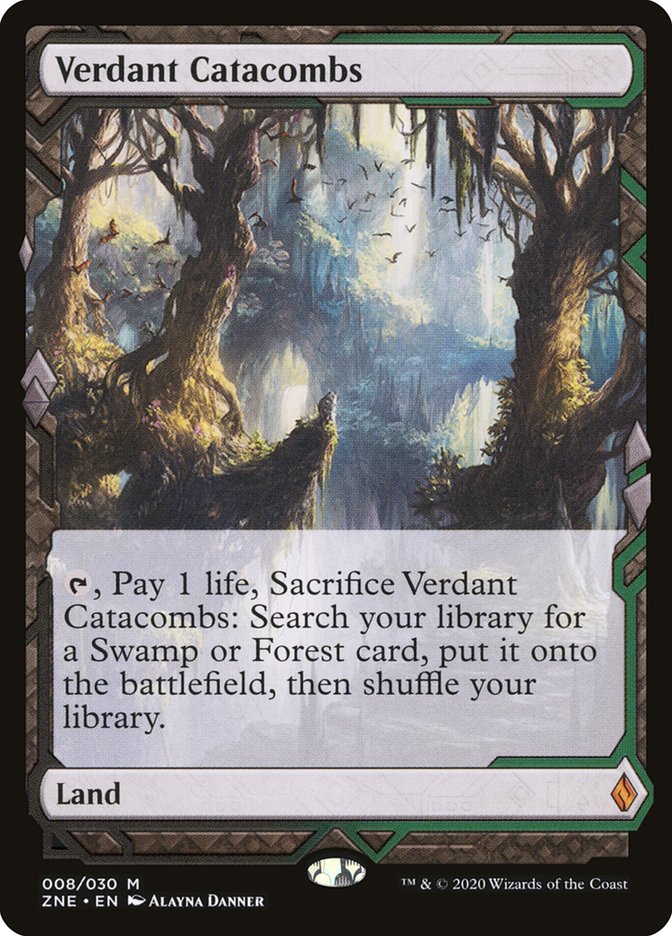Verdant Catacombs (Expeditions) [Zendikar Rising Expeditions] | Black Swamp Games