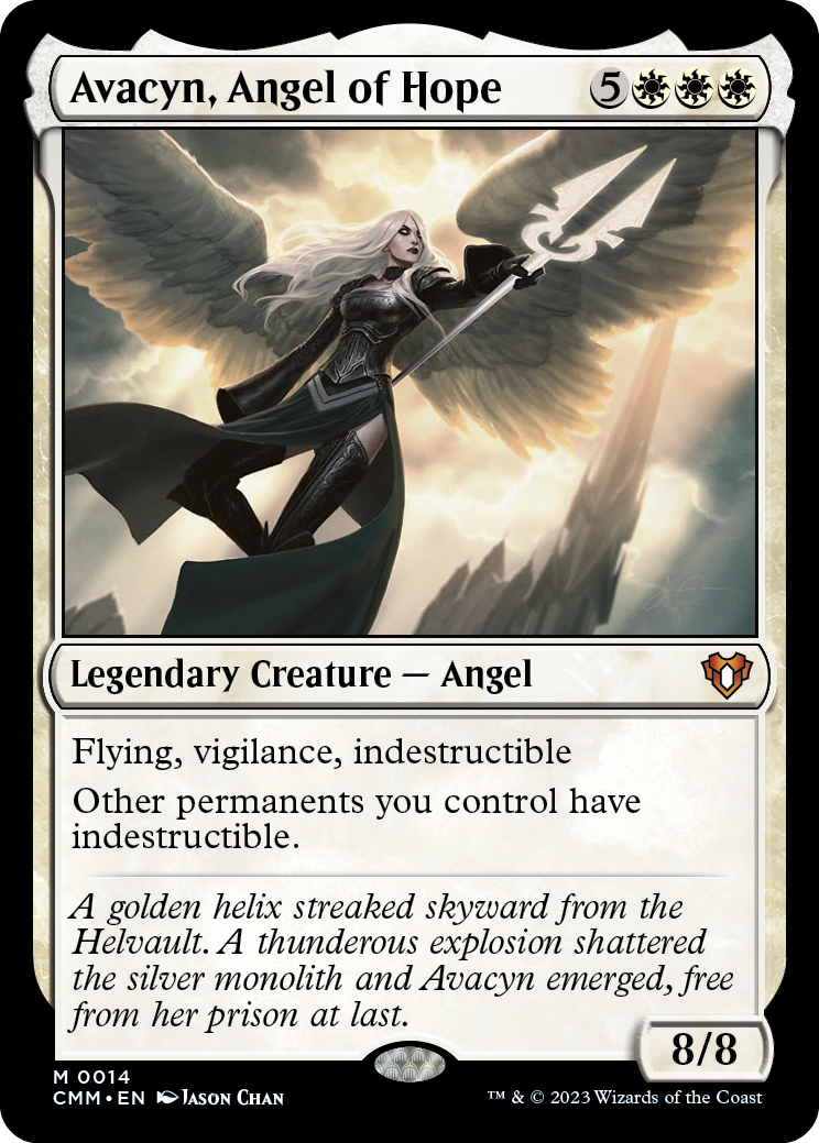 Avacyn, Angel of Hope [Commander Masters] | Black Swamp Games