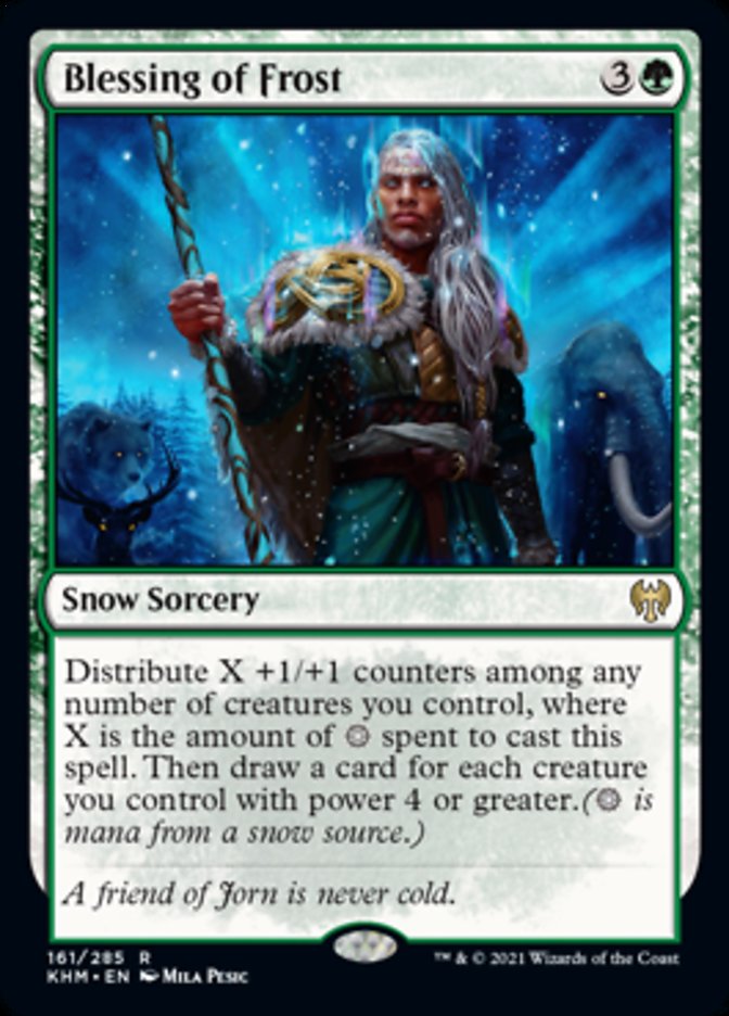 Blessing of Frost [Kaldheim] | Black Swamp Games
