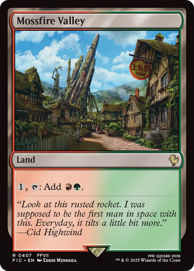 Mossfire Valley [FINAL FANTASY Commander] | Black Swamp Games