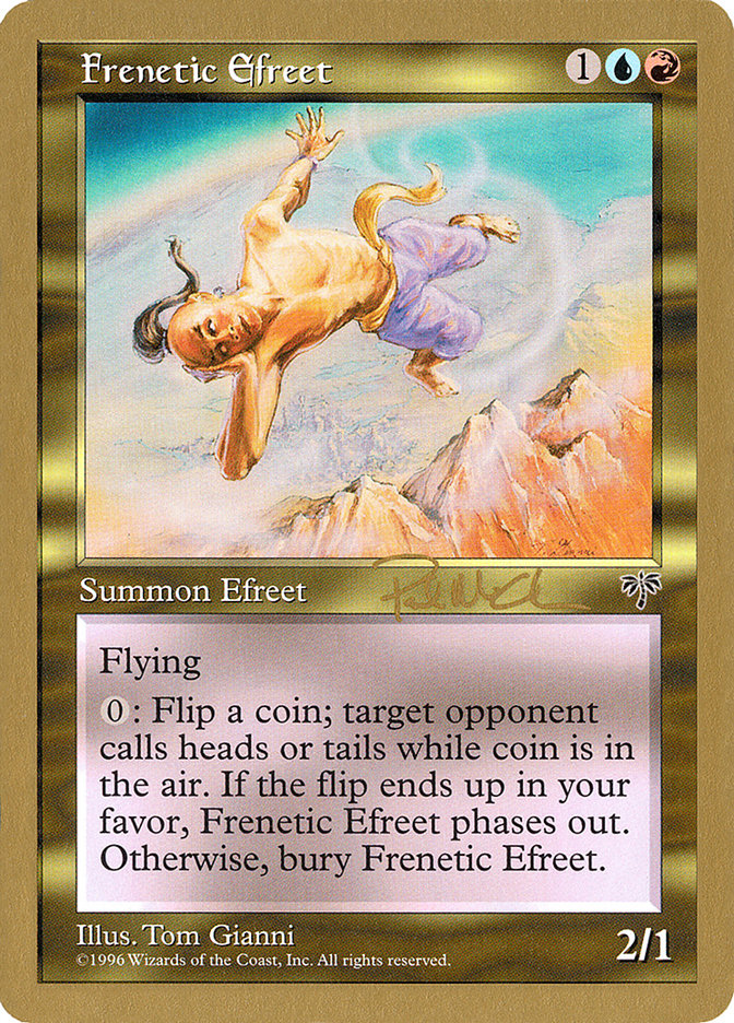 Frenetic Efreet (Paul McCabe) [World Championship Decks 1997] | Black Swamp Games