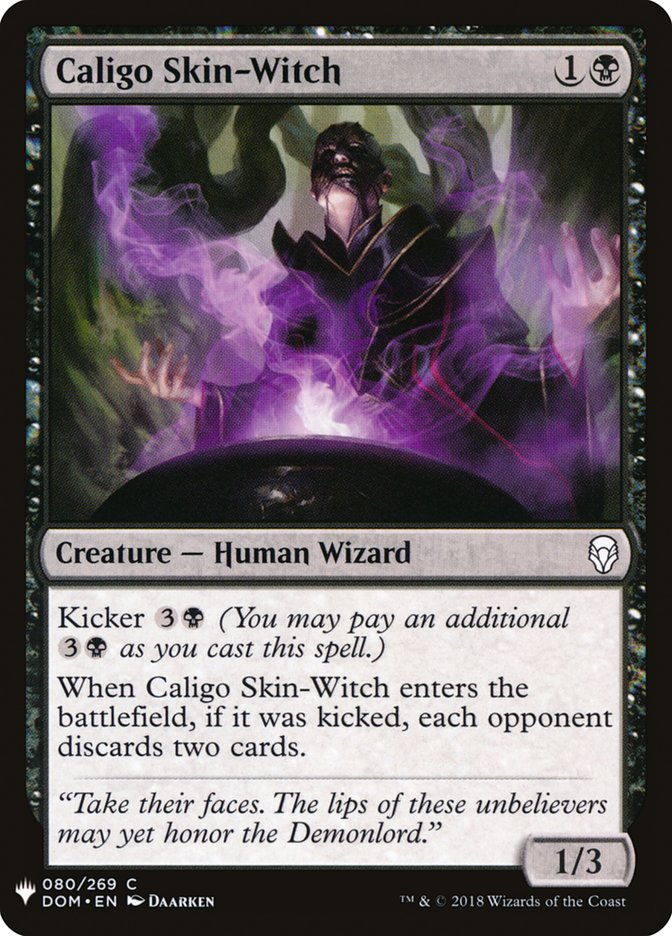 Caligo Skin-Witch [Mystery Booster] | Black Swamp Games