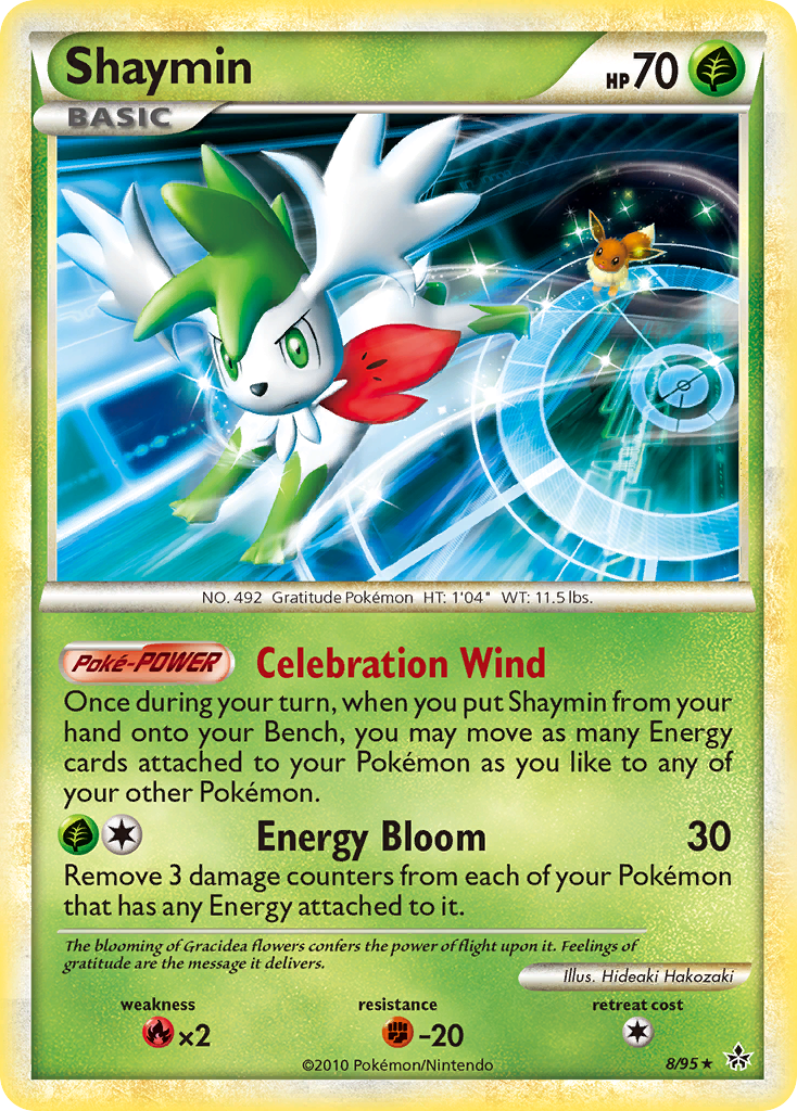 Shaymin (8/95) [HeartGold & SoulSilver: Unleashed] | Black Swamp Games