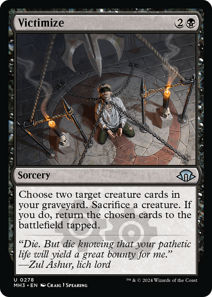 Victimize [Modern Horizons 3] | Black Swamp Games