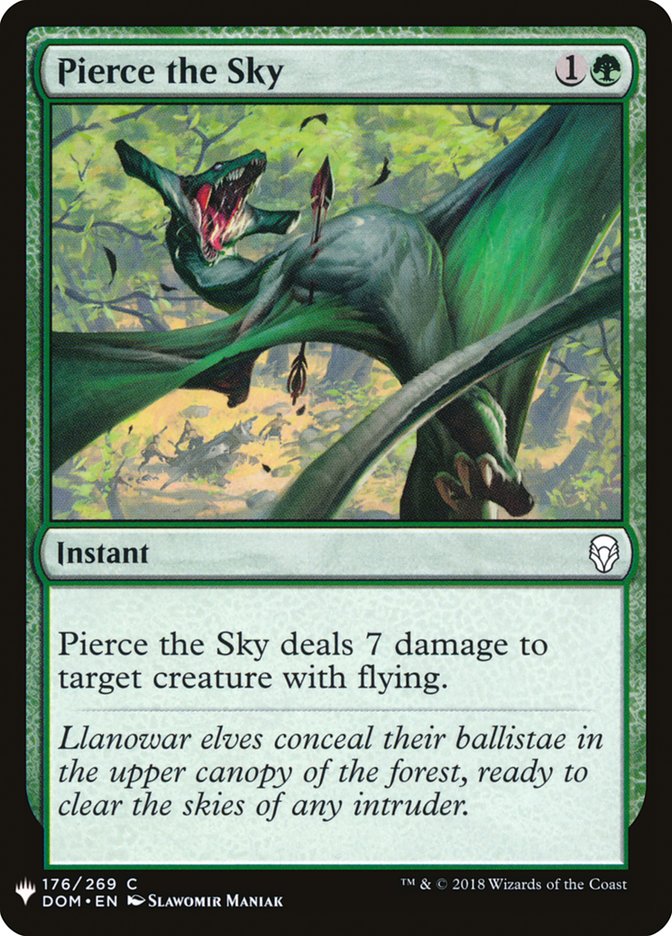 Pierce the Sky [Mystery Booster] | Black Swamp Games