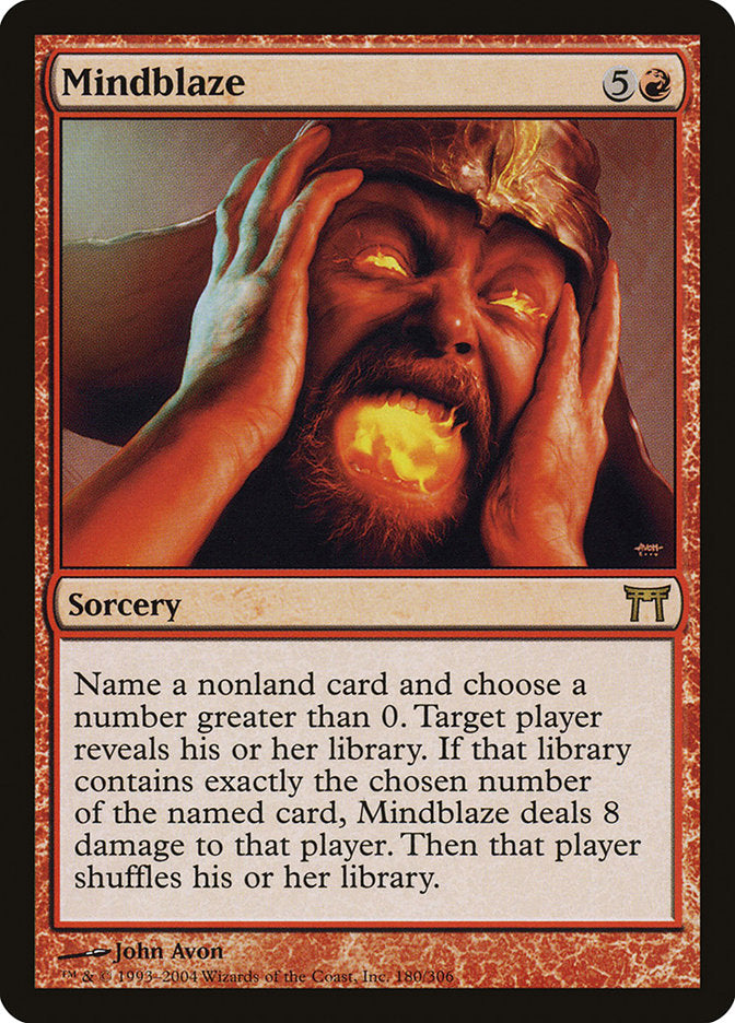 Mindblaze [Champions of Kamigawa] | Black Swamp Games