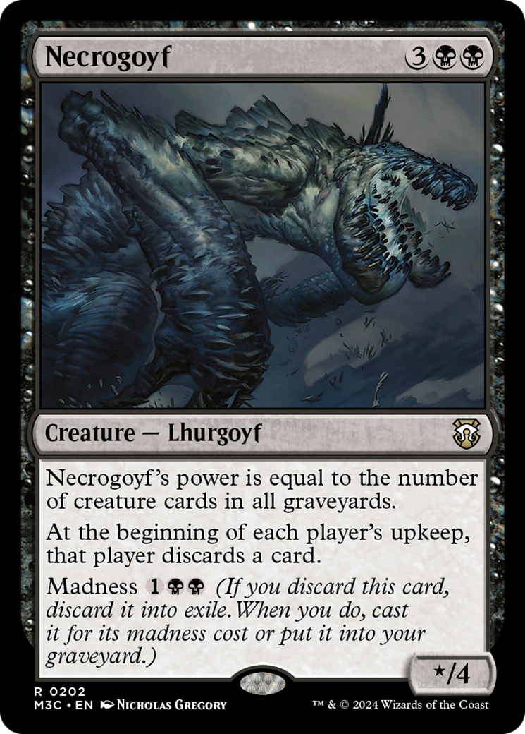 Necrogoyf [Modern Horizons 3 Commander] | Black Swamp Games
