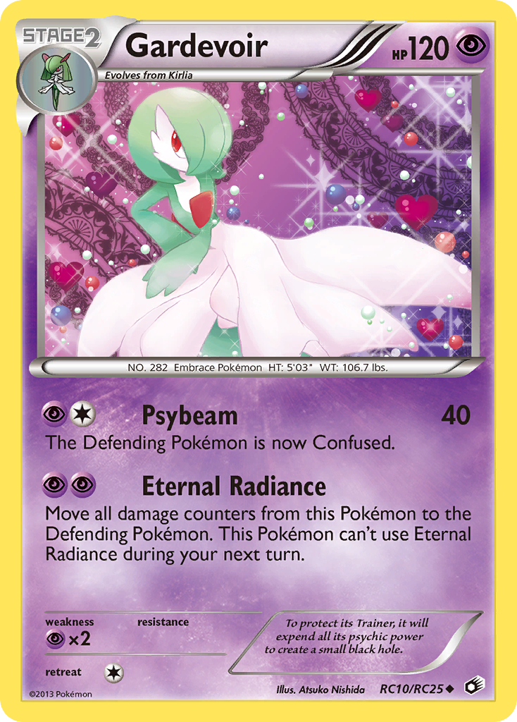 Gardevoir (RC10/RC25) [Black & White: Legendary Treasures] | Black Swamp Games