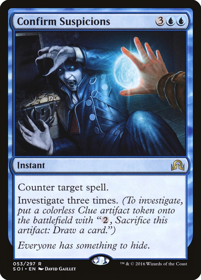 Confirm Suspicions [Shadows over Innistrad] | Black Swamp Games