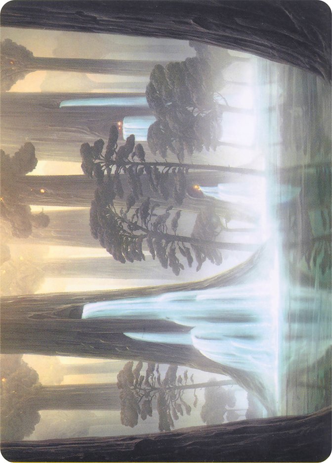 Waterlogged Grove // Waterlogged Grove [Modern Horizons Art Series] | Black Swamp Games