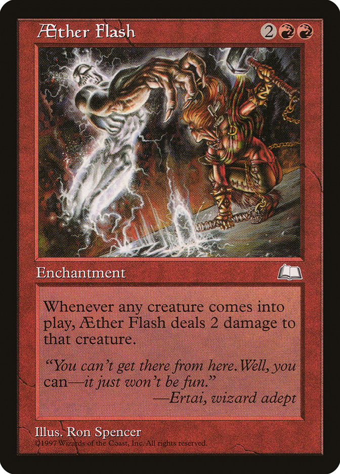 Aether Flash [Weatherlight] | Black Swamp Games