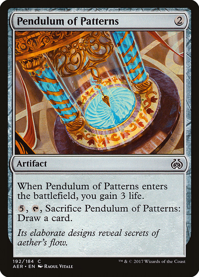 Pendulum of Patterns [Aether Revolt] | Black Swamp Games