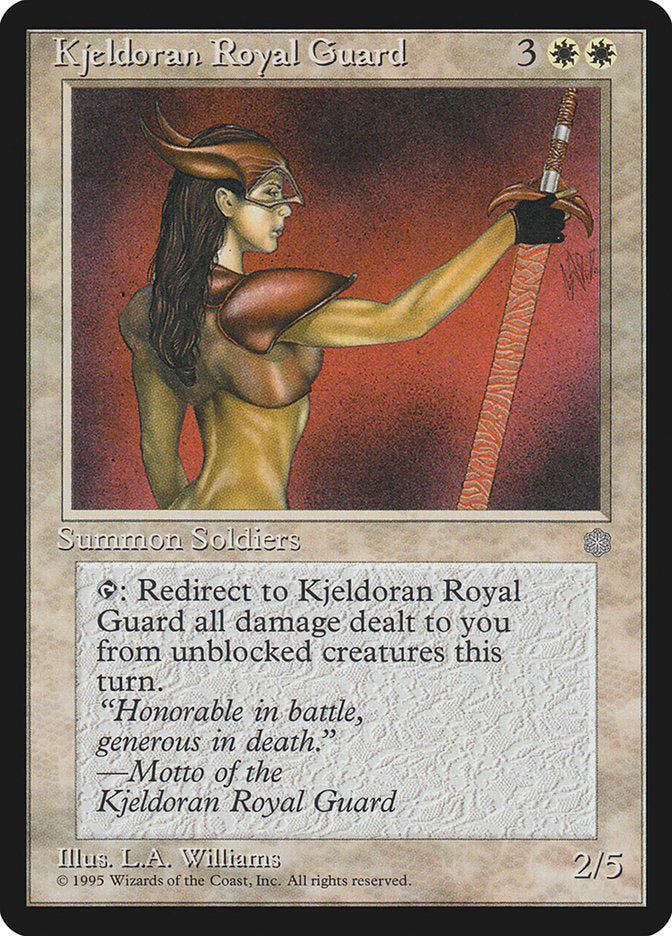 Kjeldoran Royal Guard [Ice Age] | Black Swamp Games