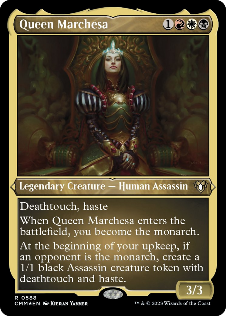 Queen Marchesa (Foil Etched) [Commander Masters] | Black Swamp Games