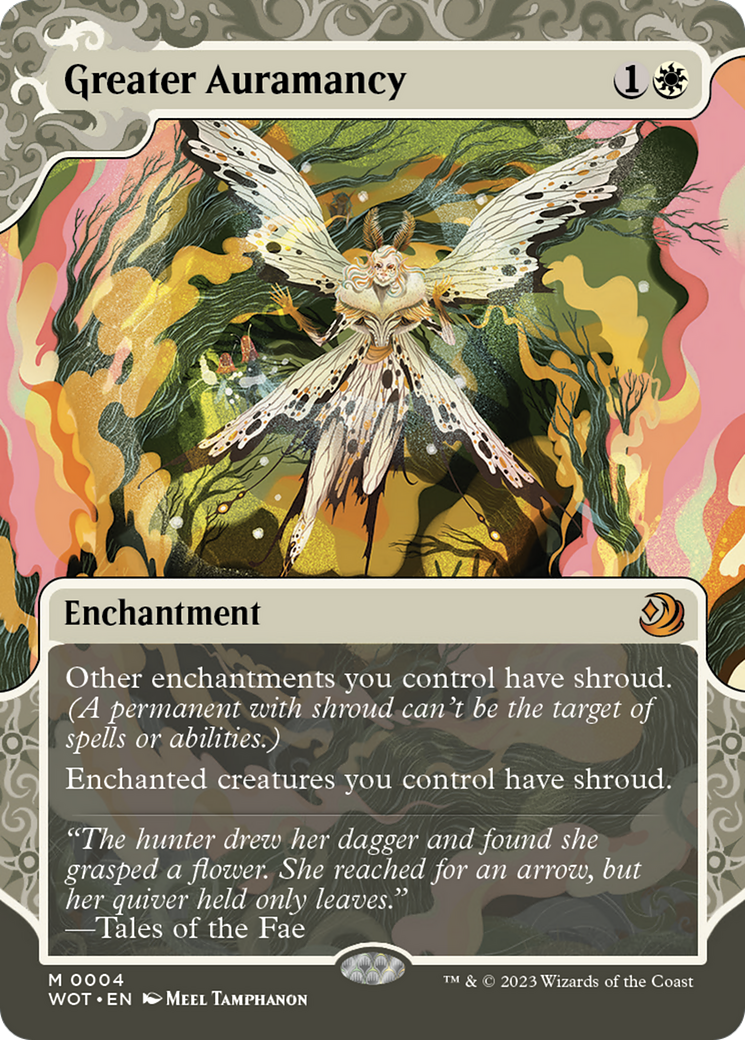 Greater Auramancy [Wilds of Eldraine: Enchanting Tales] | Black Swamp Games