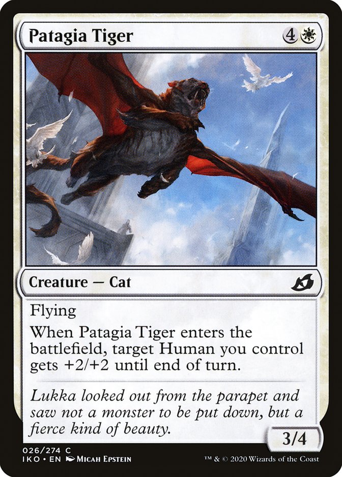 Patagia Tiger [Ikoria: Lair of Behemoths] | Black Swamp Games