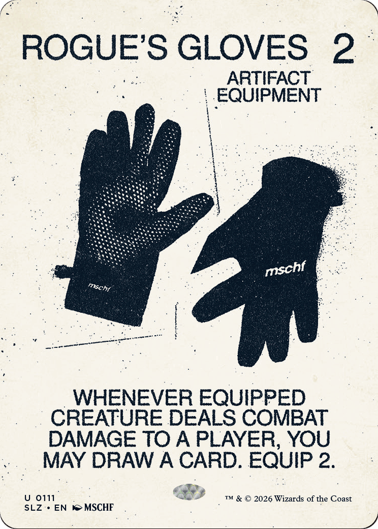 Rogue's Gloves (0111) [Secret Lair x MSCHF: The Zeta Set] | Black Swamp Games