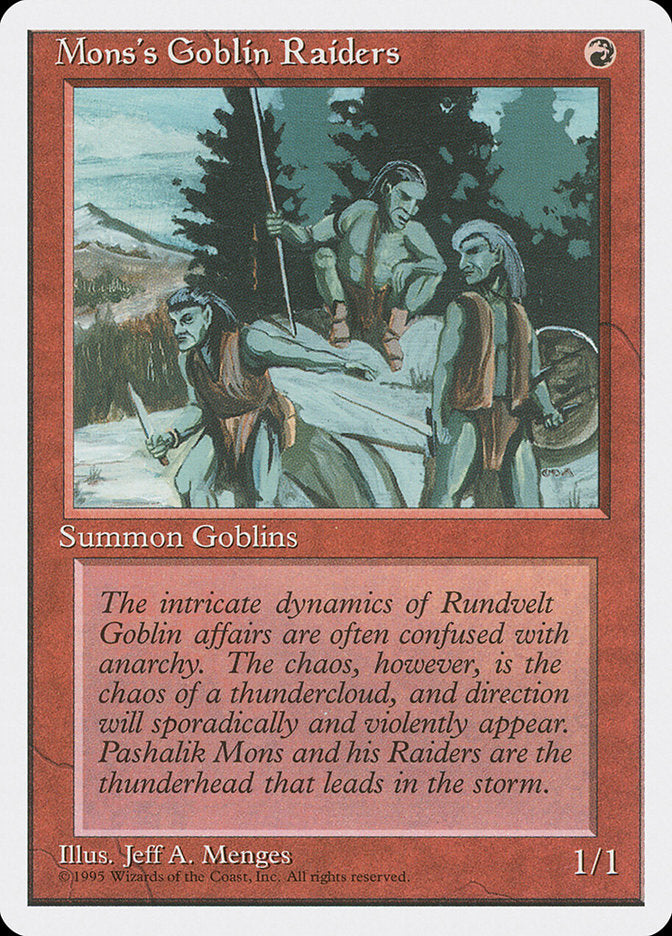 Mons's Goblin Raiders [Fourth Edition] | Black Swamp Games