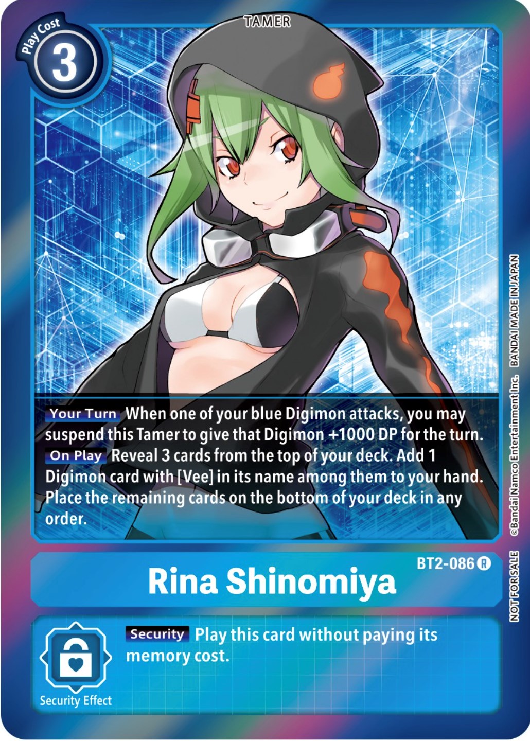 Rina Shinomiya [BT2-086] (Event Pack 4) [Release Special Booster Promos] | Black Swamp Games