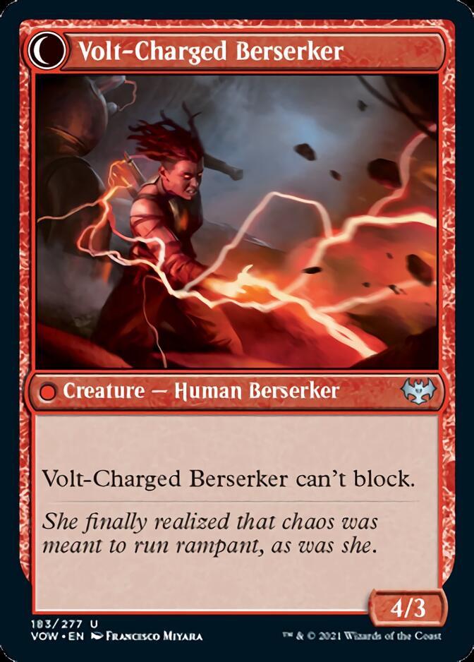 Voltaic Visionary // Volt-Charged Berserker [Innistrad: Crimson Vow] | Black Swamp Games