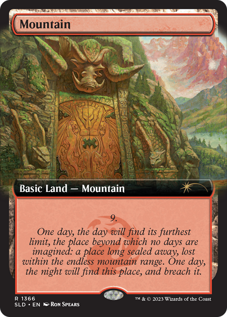 Mountain (1366) [Secret Lair Drop Series] | Black Swamp Games