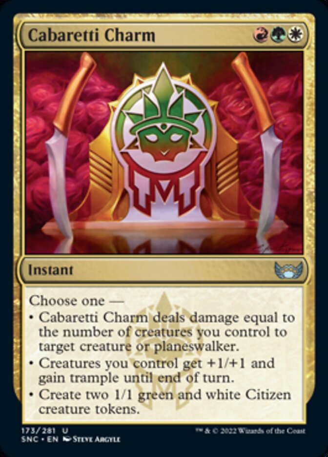 Cabaretti Charm [Streets of New Capenna] | Black Swamp Games