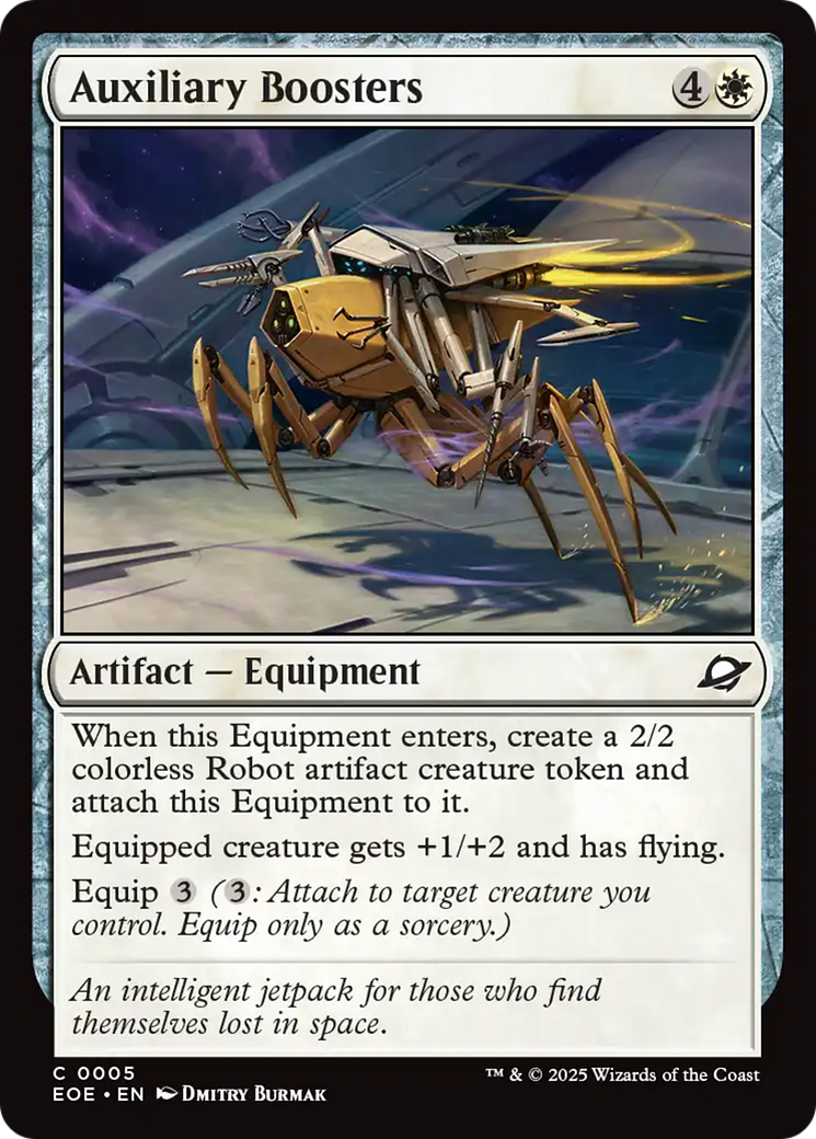 Auxiliary Boosters [Edge of Eternities] | Black Swamp Games