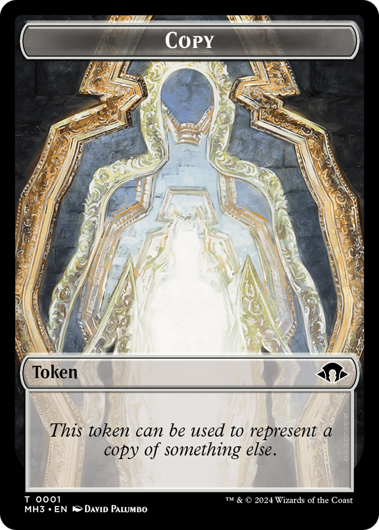 Phyrexian Germ // Copy Double-Sided Token [Modern Horizons 3 Tokens] | Black Swamp Games