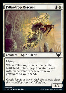 Pillardrop Rescuer [Strixhaven: School of Mages] | Black Swamp Games
