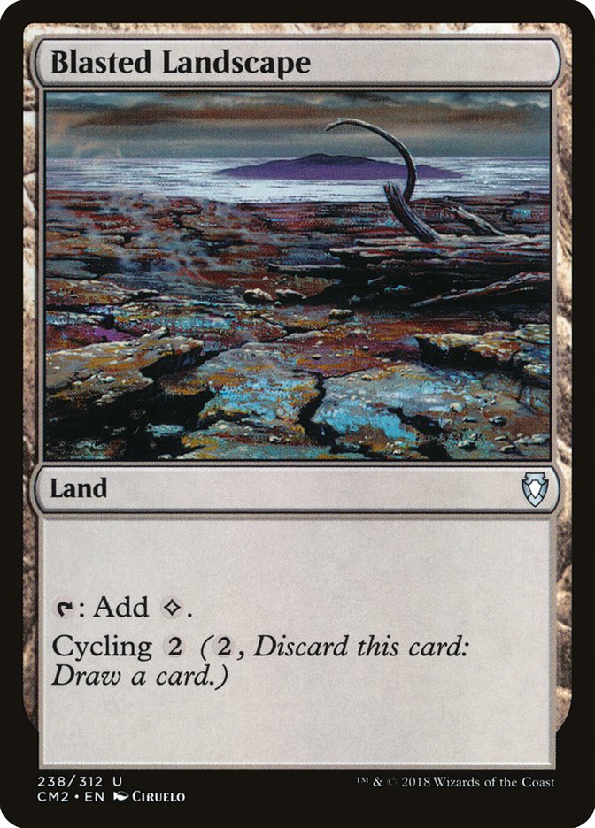Blasted Landscape [Commander Anthology Volume II] | Black Swamp Games