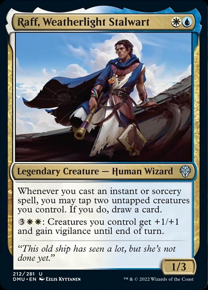 Raff, Weatherlight Stalwart [Dominaria United] | Black Swamp Games