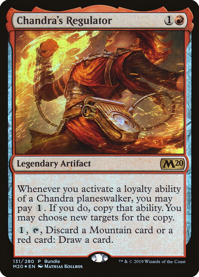 Chandra's Regulator (Bundle) [Core Set 2020 Promos] | Black Swamp Games