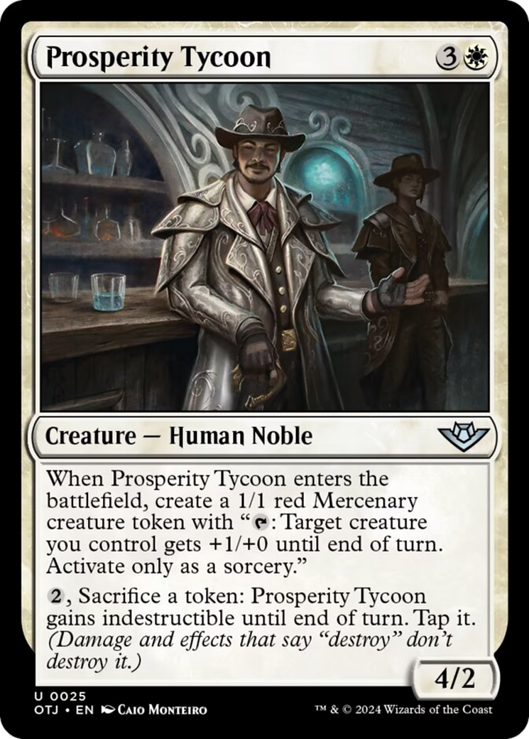 Prosperity Tycoon [Outlaws of Thunder Junction] | Black Swamp Games