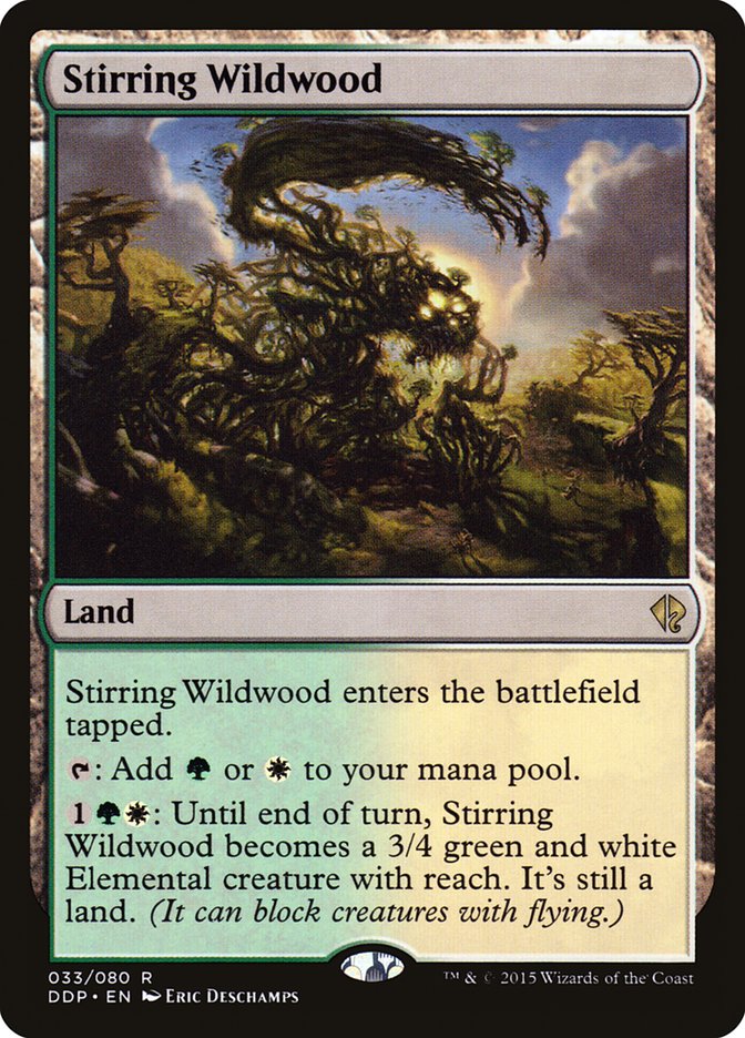 Stirring Wildwood [Duel Decks: Zendikar vs. Eldrazi] | Black Swamp Games