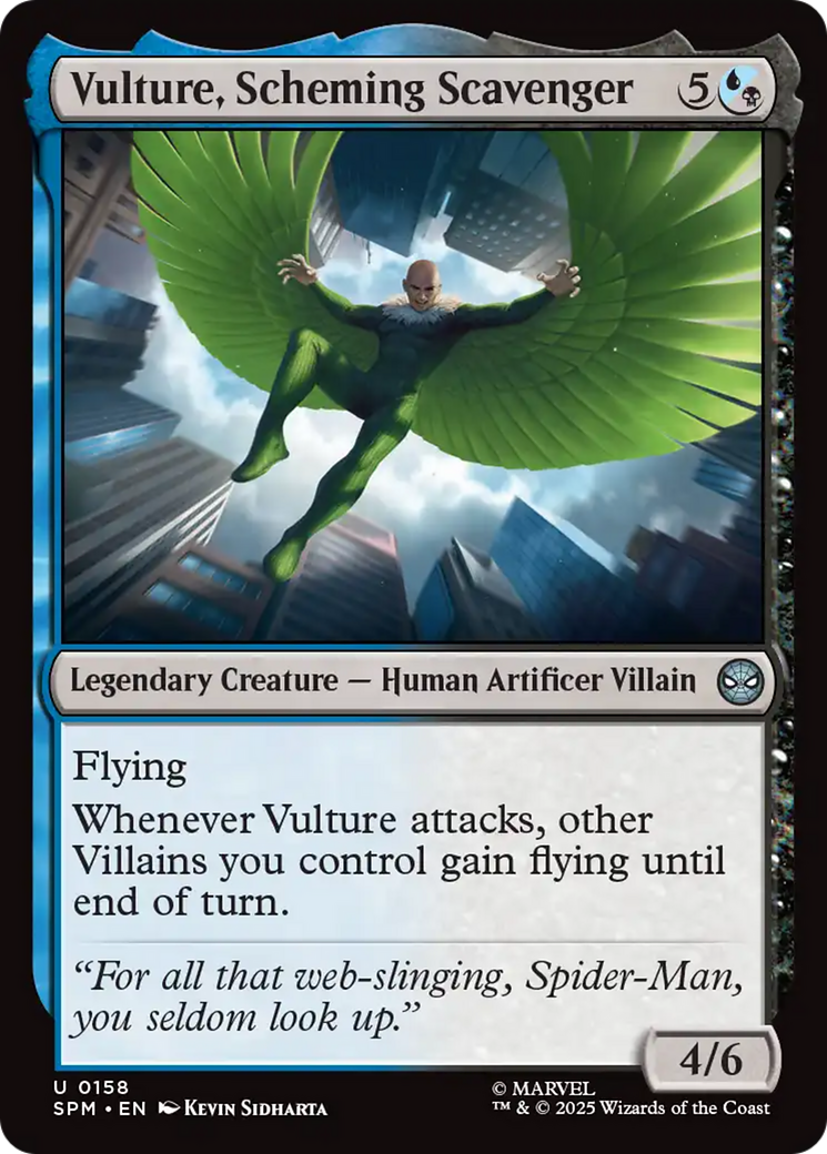 Vulture, Scheming Scavenger [Marvel's Spider-Man] | Black Swamp Games