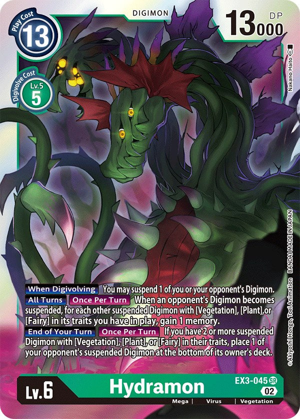 Hydramon [EX3-045] [Draconic Roar] | Black Swamp Games