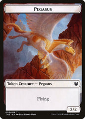Human Soldier // Pegasus Double-Sided Token [Theros Beyond Death Tokens] | Black Swamp Games