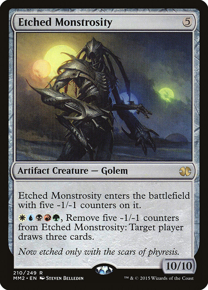 Etched Monstrosity [Modern Masters 2015] | Black Swamp Games