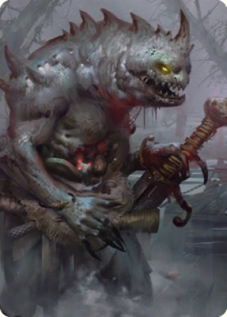 Gray Slaad Art Card [Commander Legends: Battle for Baldur's Gate Art Series] | Black Swamp Games