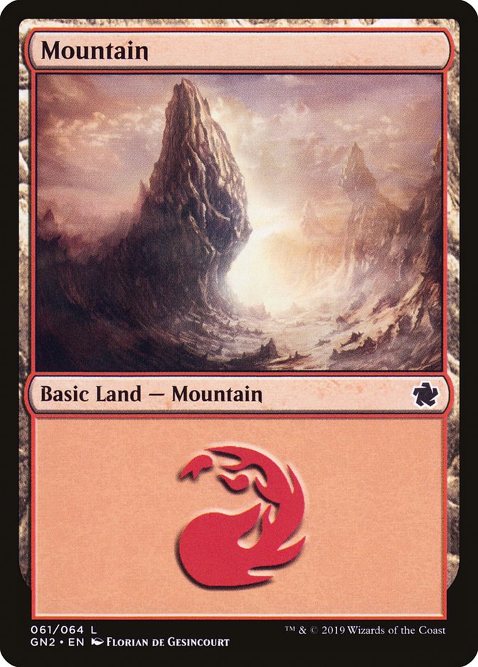 Mountain (61) [Game Night 2019] | Black Swamp Games