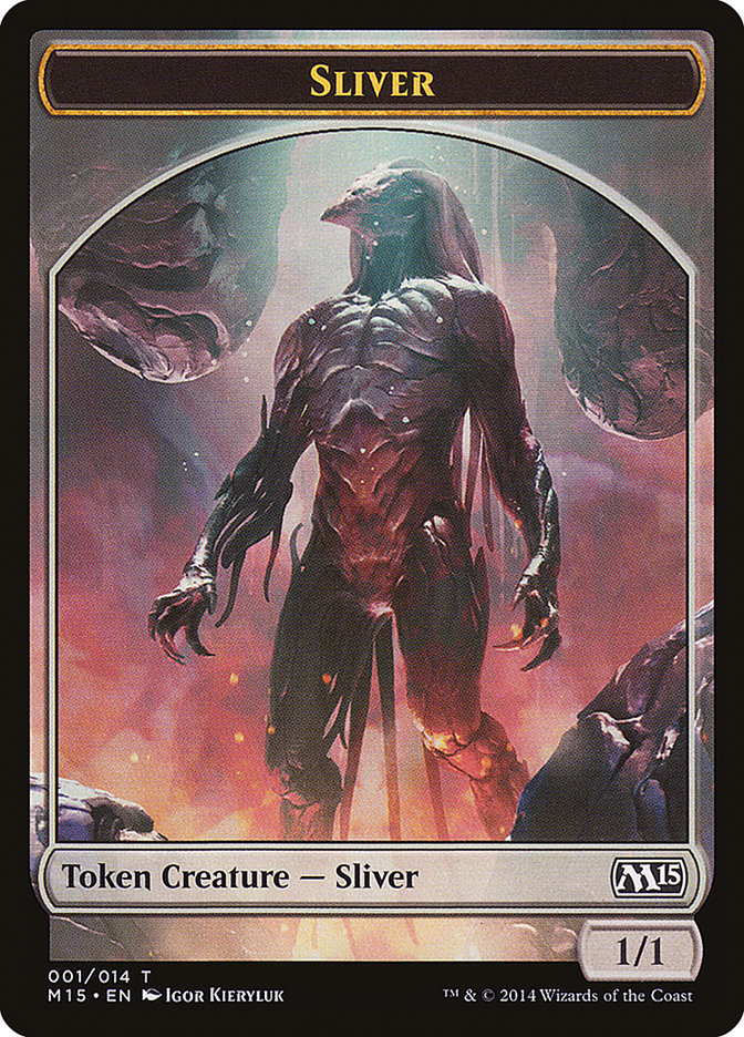 Sliver Token [Magic 2015 Tokens] | Black Swamp Games