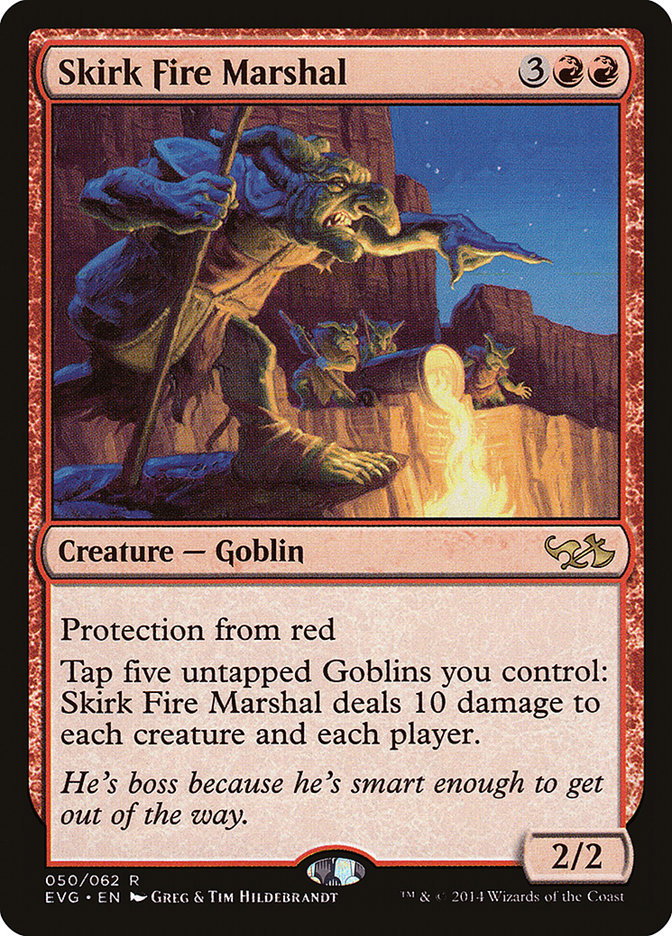 Skirk Fire Marshal (Elves vs. Goblins) [Duel Decks Anthology] | Black Swamp Games
