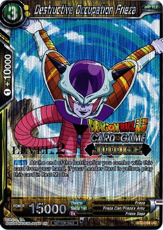 Destructive Occupation Frieza (Level 2) (BT2-104) [Judge Promotion Cards] | Black Swamp Games