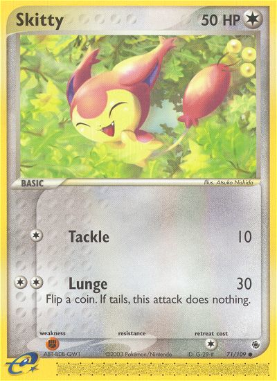 Skitty (71/109) [EX: Ruby & Sapphire] | Black Swamp Games