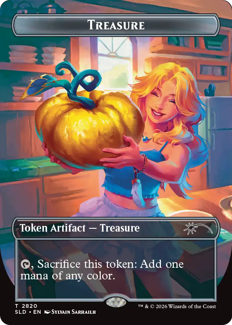 Treasure Token (2820) [Secret Lair Drop Series] | Black Swamp Games