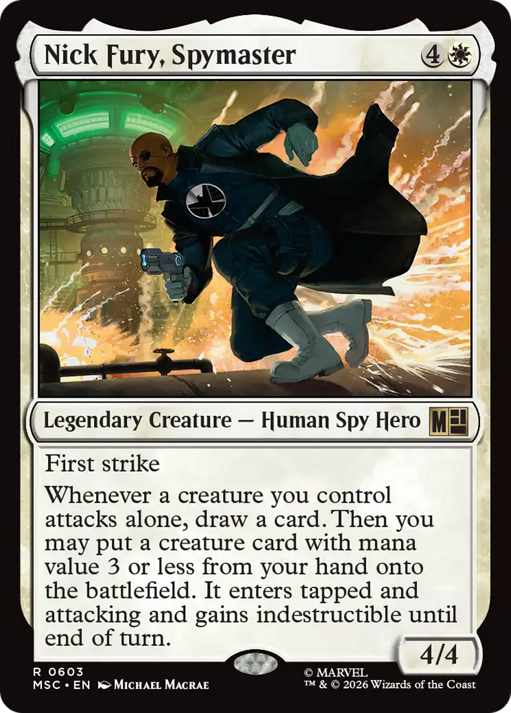 Nick Fury, Spymaster [Marvel Super Heroes Commander] | Black Swamp Games