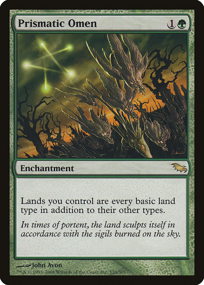 Prismatic Omen [Shadowmoor] | Black Swamp Games