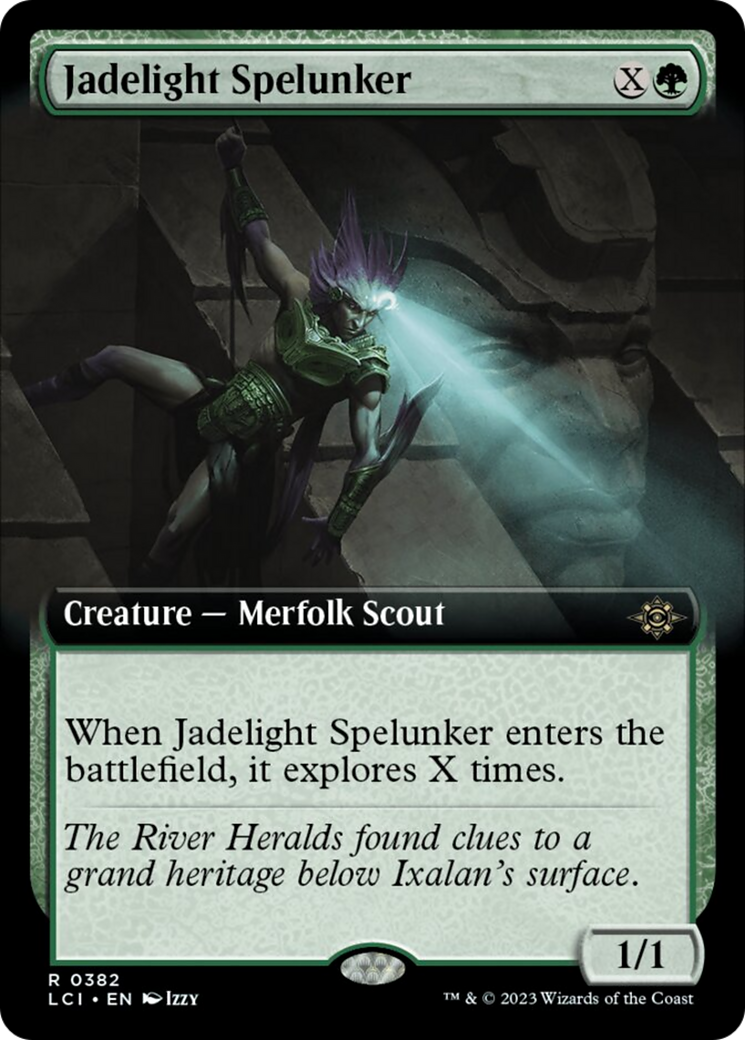 Jadelight Spelunker (Extended Art) [The Lost Caverns of Ixalan] | Black Swamp Games